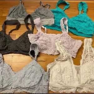 Lot of AERIE Bra Bralette size XL